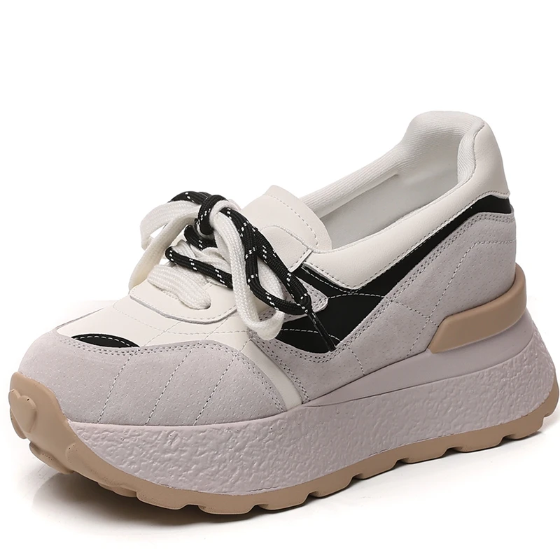 Женские кроссовки из натуральной кожи 3 цвета