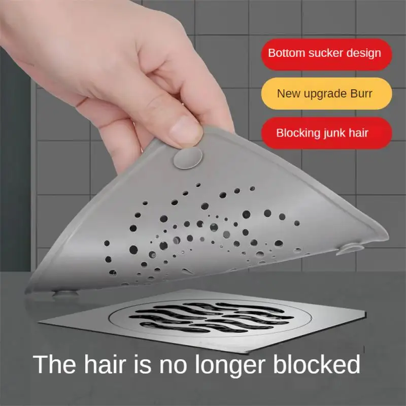 

Kitchen Sink Anti-clogging Silicone Floor Drain Cover Bathroom Drain Hair Filter Sewer Outlet Filter 2023