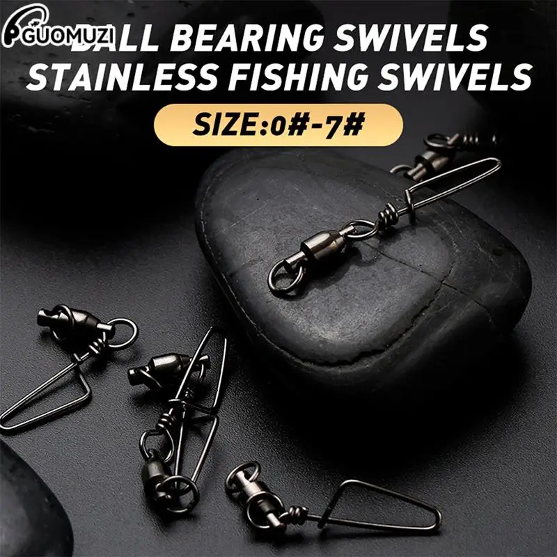 

10 шт., рыболовные Вертлюги Из Нержавеющей Стали