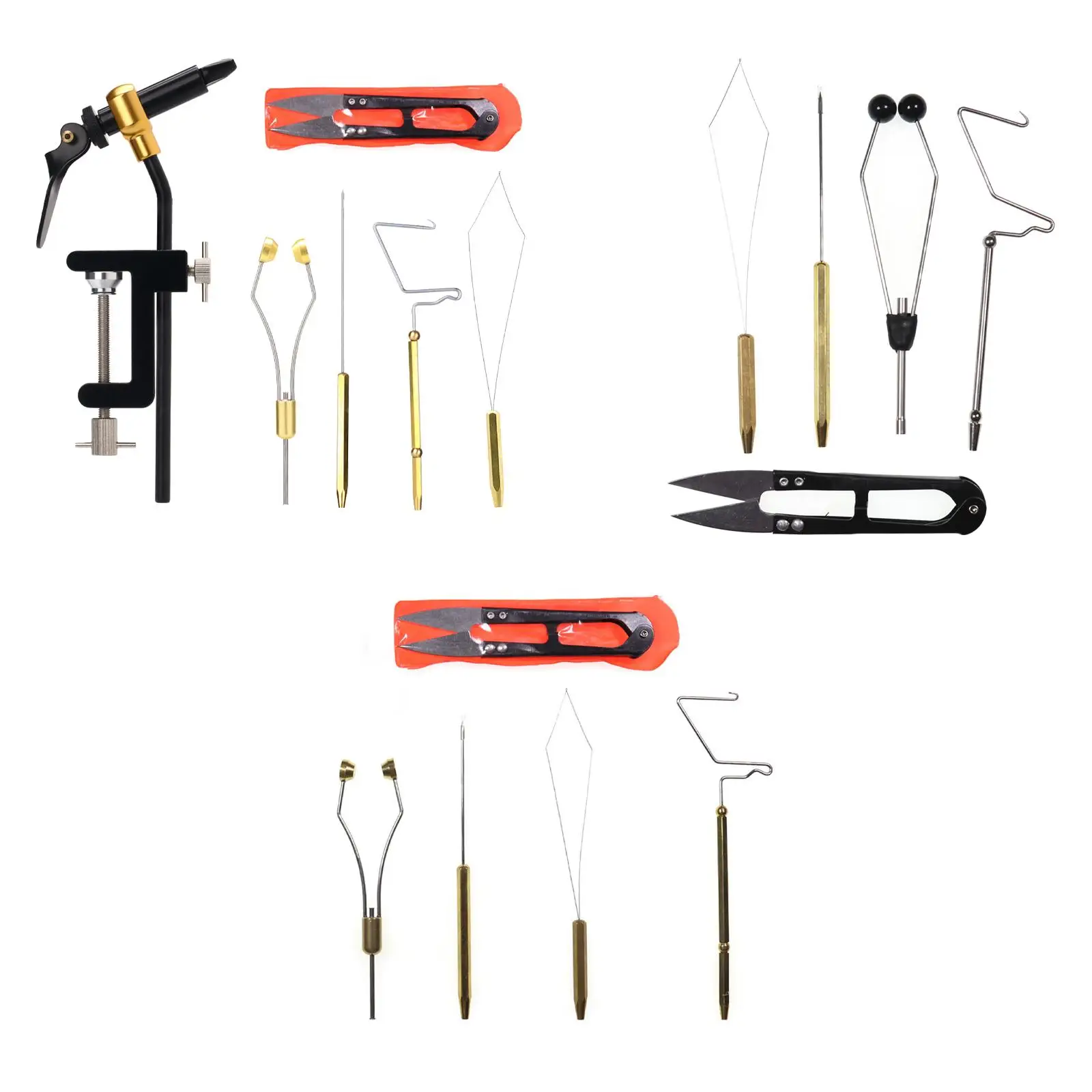 Инструмент для вязания мушек, аксессуары для вязания мушек, инструмент ...