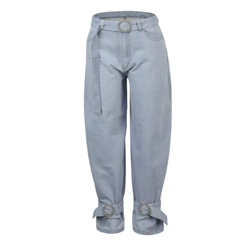 Oversized Jean Woman Mom Jeans Pants Boyfriend Jeans for Women 2021 Spring Summer Casual High Waist Trousers Ladies Jeans Denim