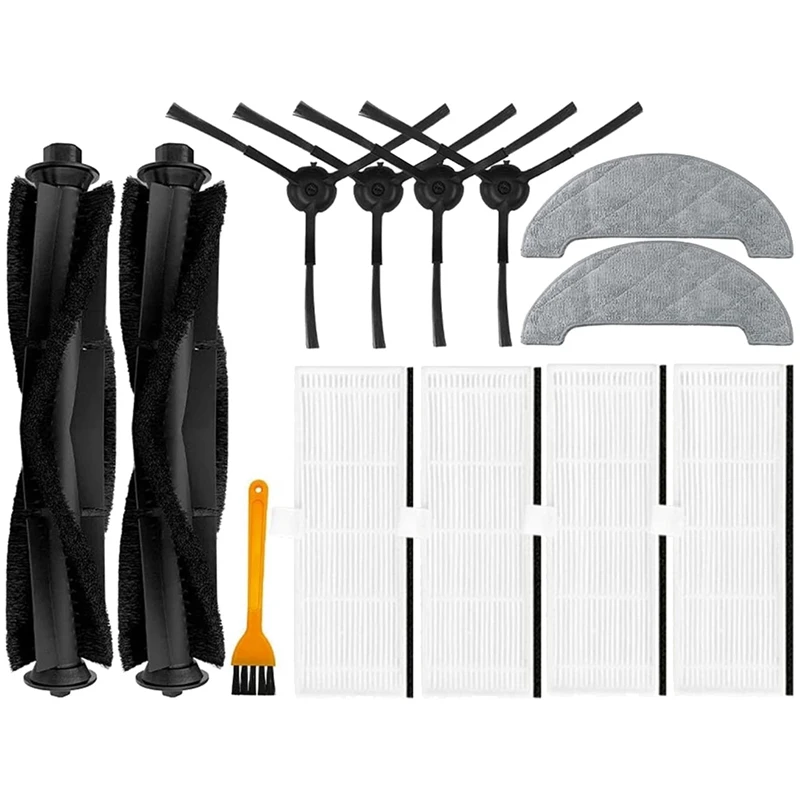 Основная щетка боковая HEPA-фильтр сменные аксессуары для швабры робота-пылесоса