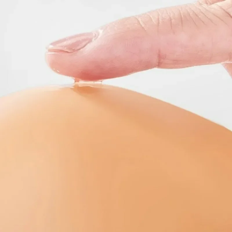 Силиконовый съемный бюстгальтер без бретелей