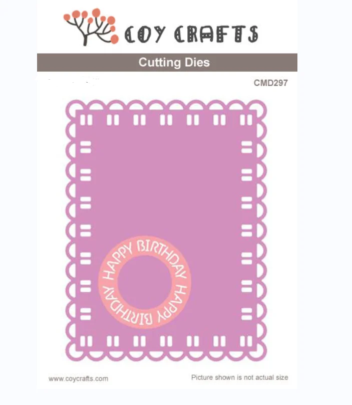 

Frame Metal Cutting Dies Scrapbooking Embossing Stencils Blade Punch Cut Template Photo Paper Card Album Decor DIY