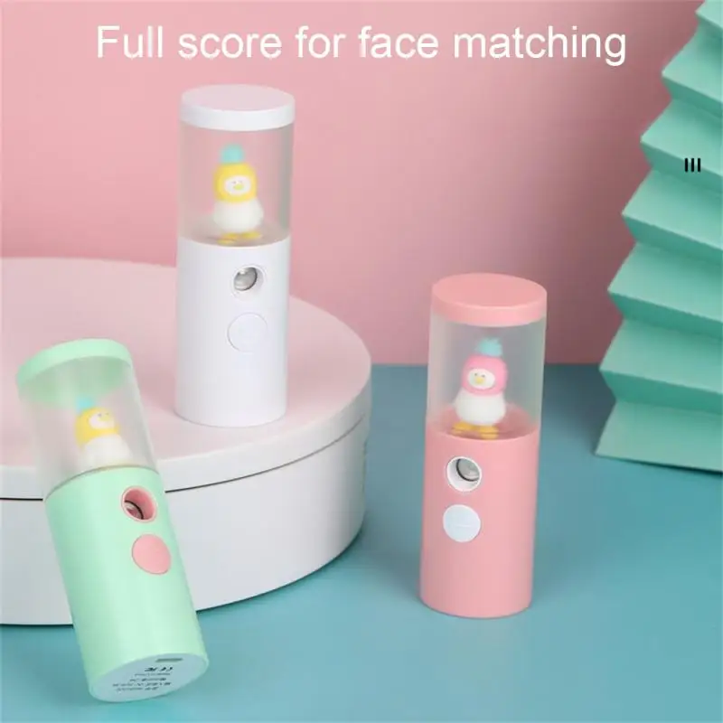 

Doll Humidifier Portable Beauty Water Replenishing Spray Tricolor Spray Instrument Spray 30ml Face Steam Engine Household