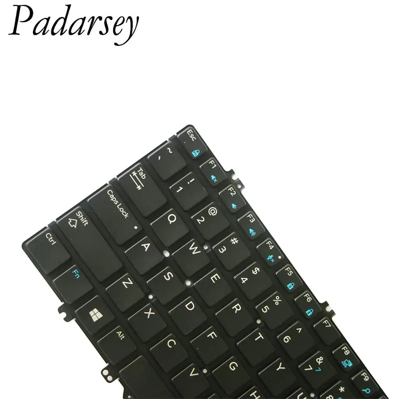 Сменная клавиатура Padarsey для ноутбука Dell Latitude 5280 5289 7280 7290 7380 7389 7390 без рамки