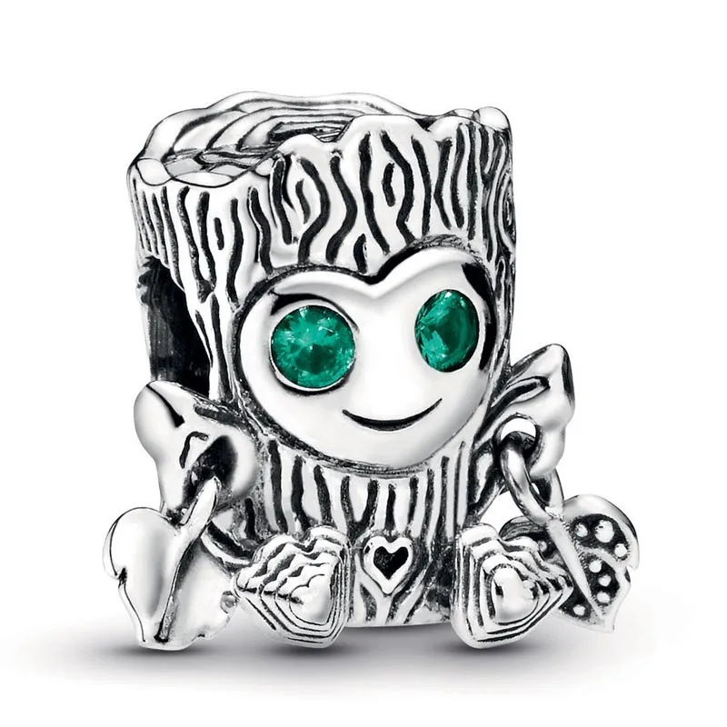 

Authentic 925 Sterling Silver Moments Heart Arrow Tattoo Sweet Tree Monster Charm Fit Women Pandora Bracelet & Necklace Jewelry