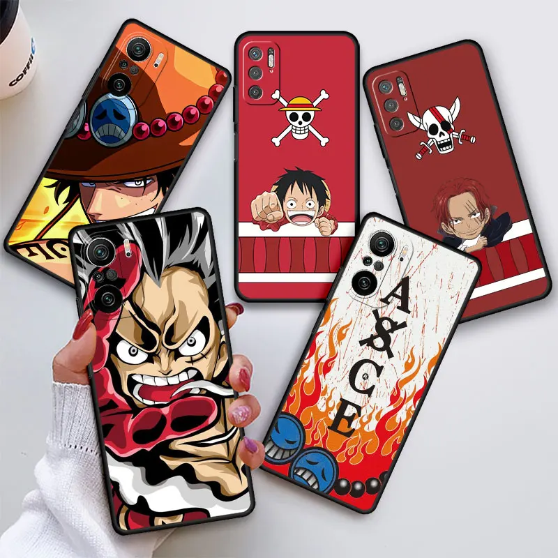 

Case For Xiaomi Redmi 12 10 9 12C 10C 10A 9A 9C 9T A1 9i K40 K60 K50 Gaming Note 8 7 Silicone Phone Cover Funny One Piece Funda