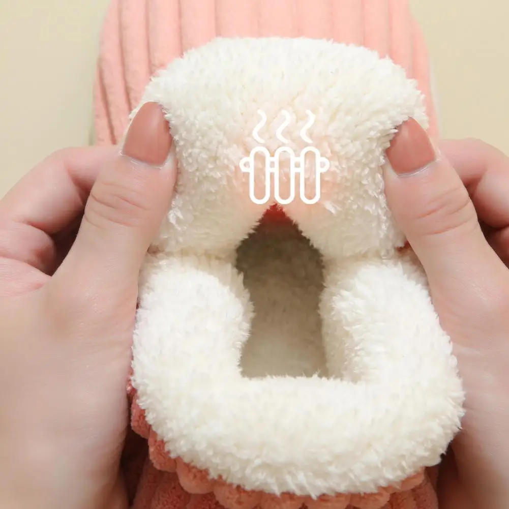 Evshine/женские меховые плюшевые тапочки мужские зимние модные теплые уютные