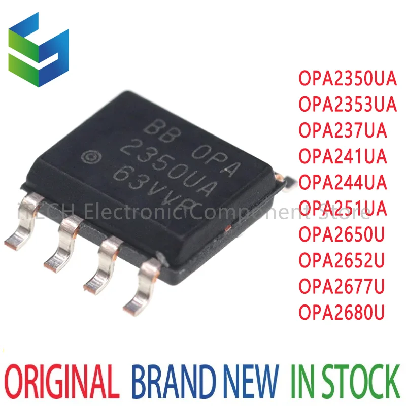 OPA2350UA OPA2353UA OPA237UA OPA241UA OPA244UA OPA251UA OPA2650U OPA2652U OPA2677U OPA2680U SOP8, в наличии интегральные схемы, 5 шт.
