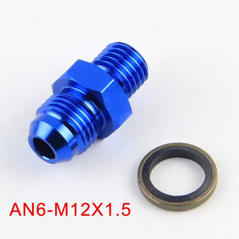 

Мужской AN4 6 8 10AN до M10*1,5 M12/M14/M16*1,5 M18*1,5 Прямой переходник Флеш Фитинг автоматического шланга Мужской фитинг масляного радиатораr