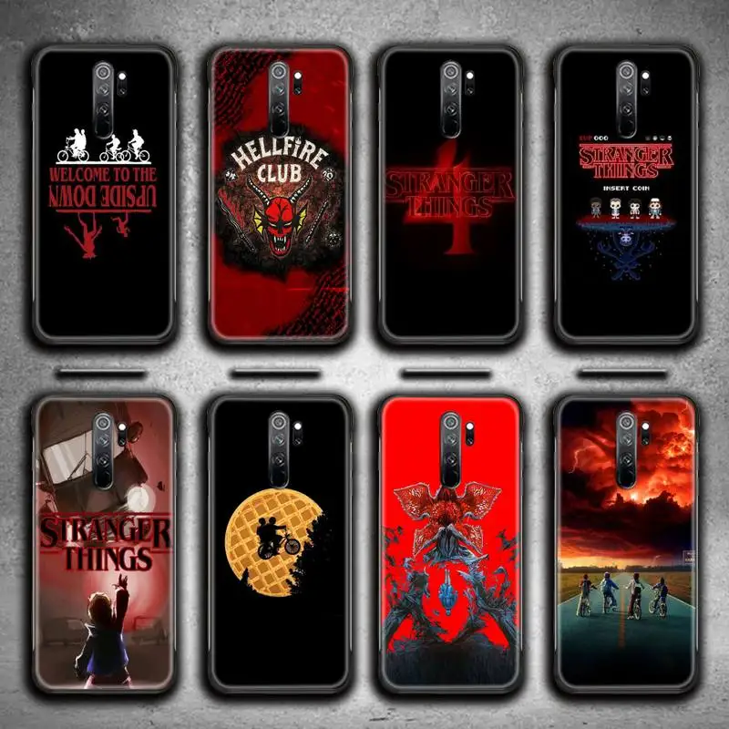 

Stranger Things Season 4 Phone Case For Redmi 9A K20 K30 K40 Note 11E 11S 11 10 9 Pro Silicone Soft Cover