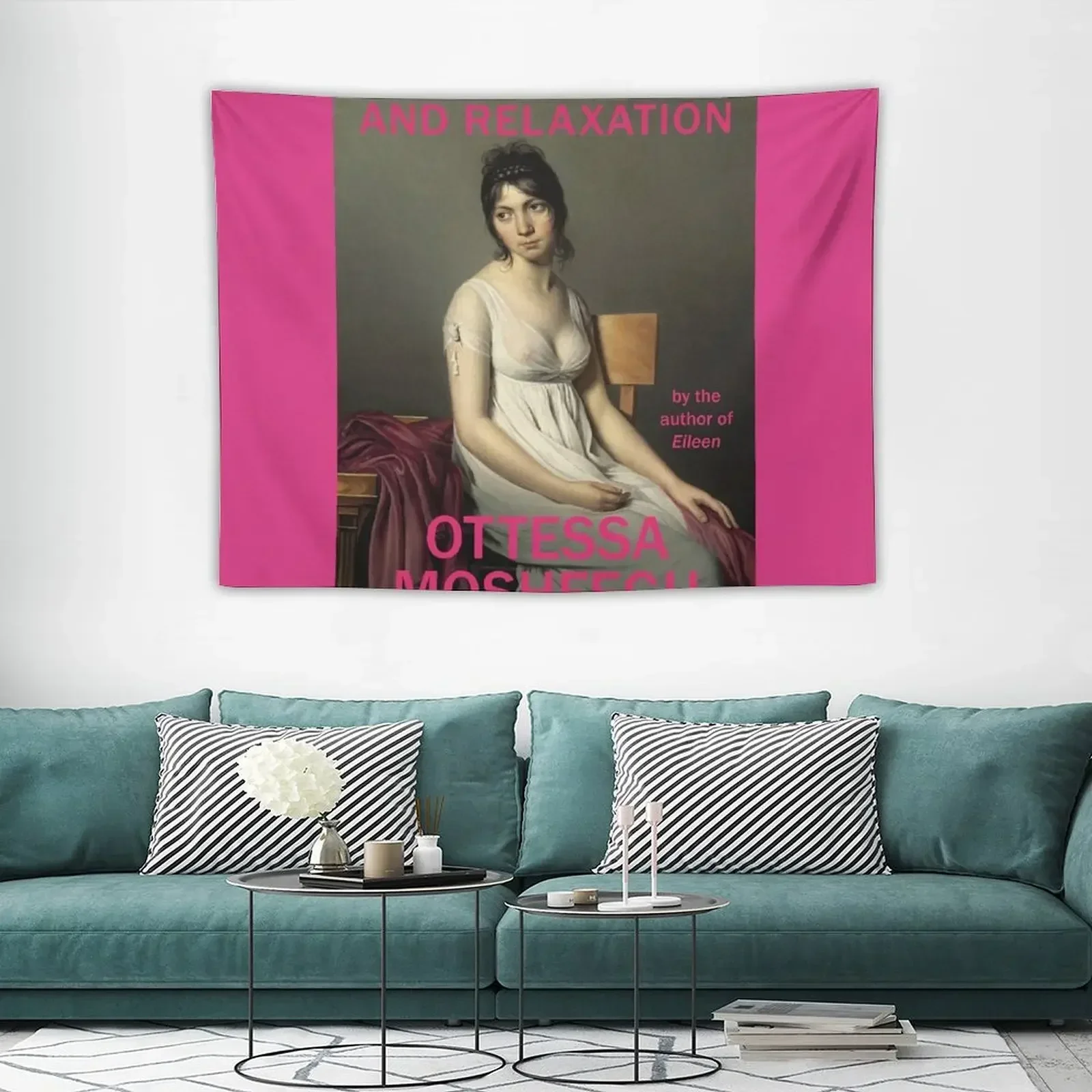Мой год отдыха и расслабления от Ottessa Moshfegh гобелен эстетический Декор для комнаты