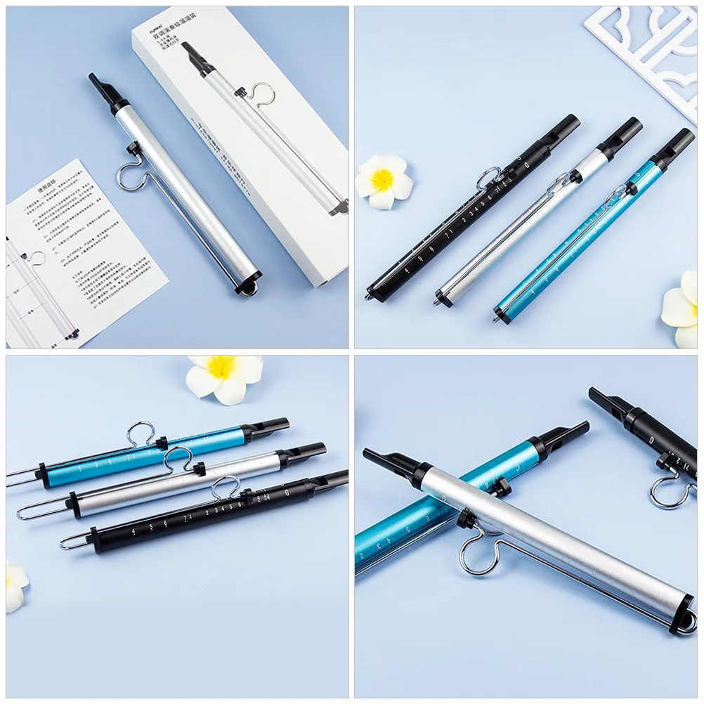 Воздушная флейта Yoyo Dizi детские горки инструмент со свистком из алюминиевого