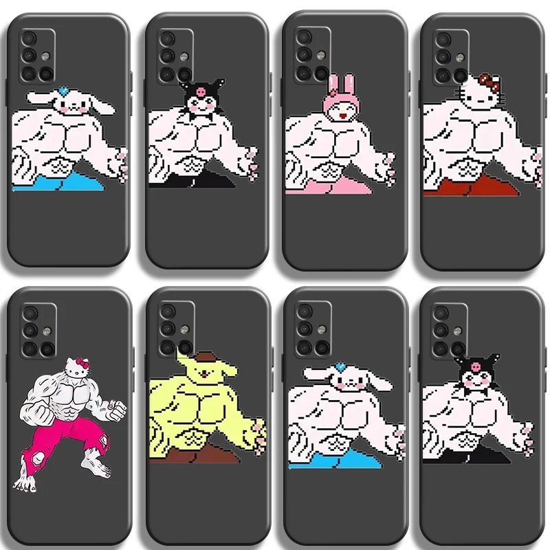 

Чехлы для телефонов с рисунком Hello Kitty для Samsung A11 A21S A31 4G Φ A32, противоударный чехол унисекс, защитный чехол из ТПУ