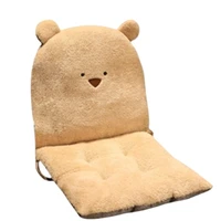 square bear learning car cushions toast slice thickened cushion waist rest student nap pillow home decor pillow hugs