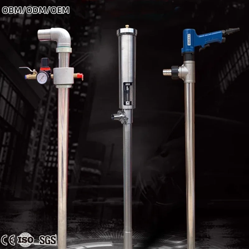 

High Viscosity Screw Drum Pump Penumatic Barrel Piston Pump For Viscous Materials Progressive Cavity Pneumatic Drum Pump