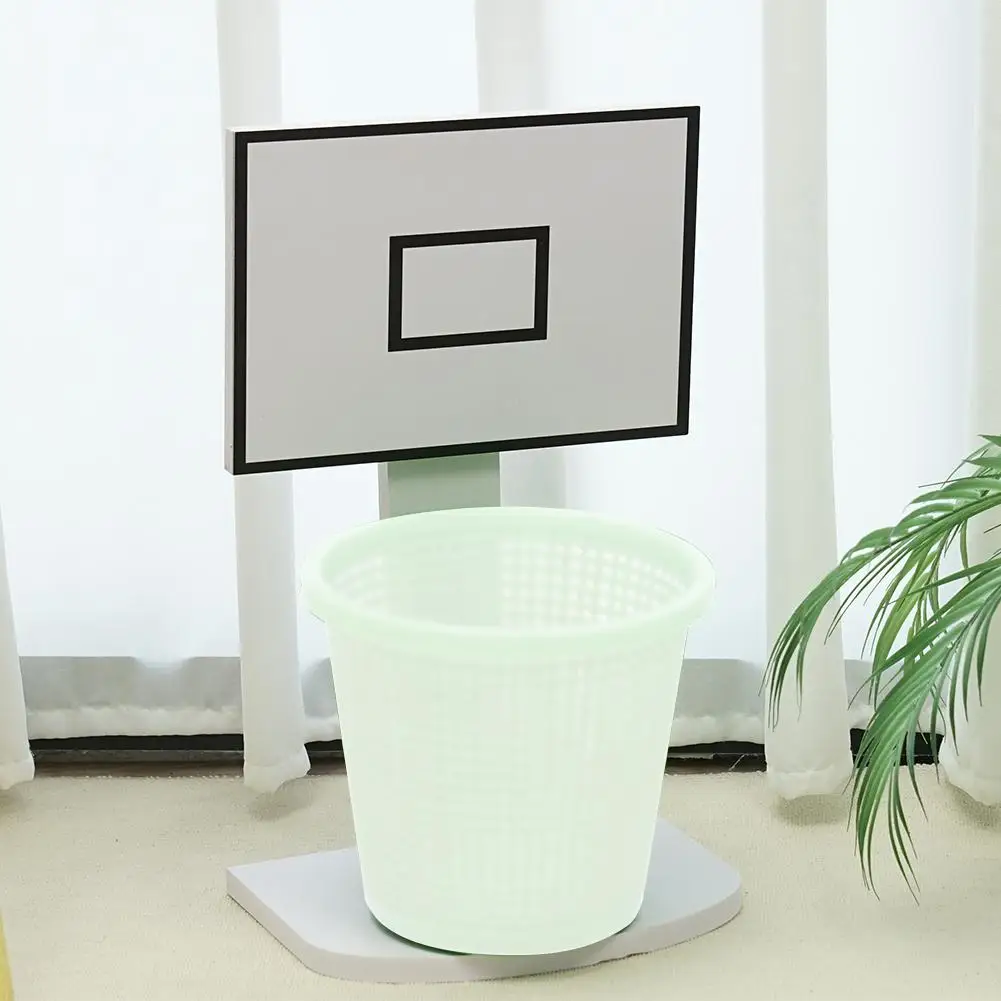 

1PCS Basketball mini rack trash can basketball rack excluding decoration accessories Home basket M3P6