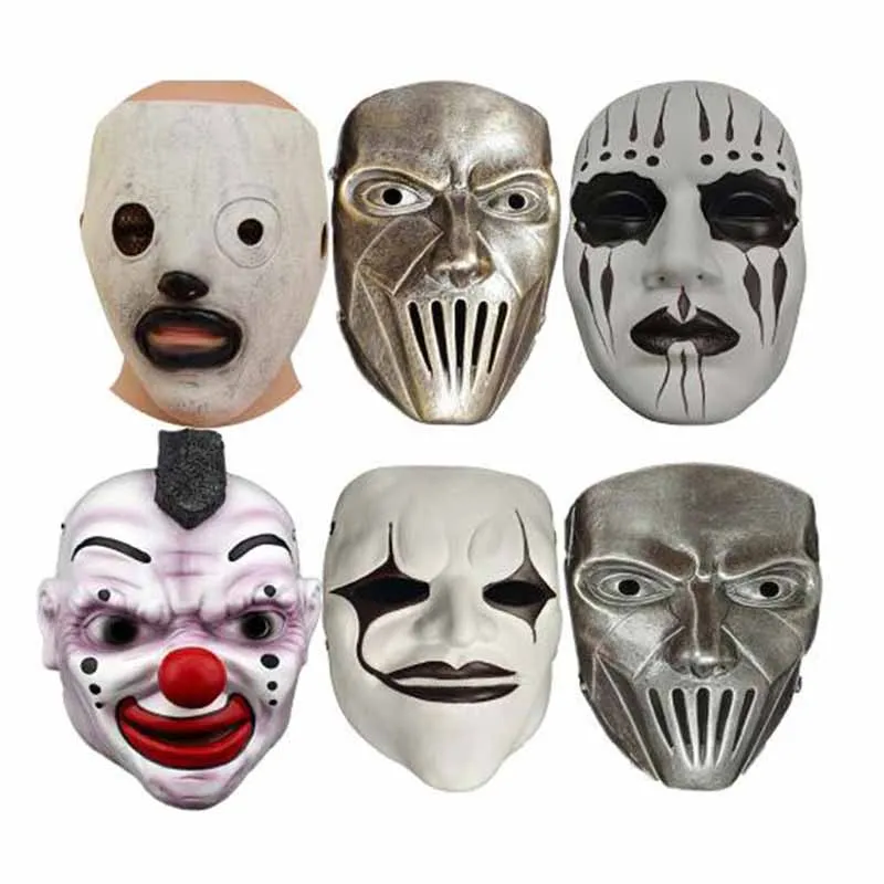 Фото Маска-балаклава Slipknot Joey из смолы, полнолицевая, для Хэллоуина, коллекционное издание, реквизит для костюмированных вечеринок №1