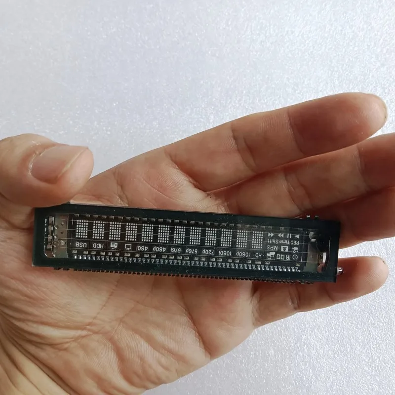 

VFD fluorescent display 12-bit 5*7 dot matrix music spectrum display