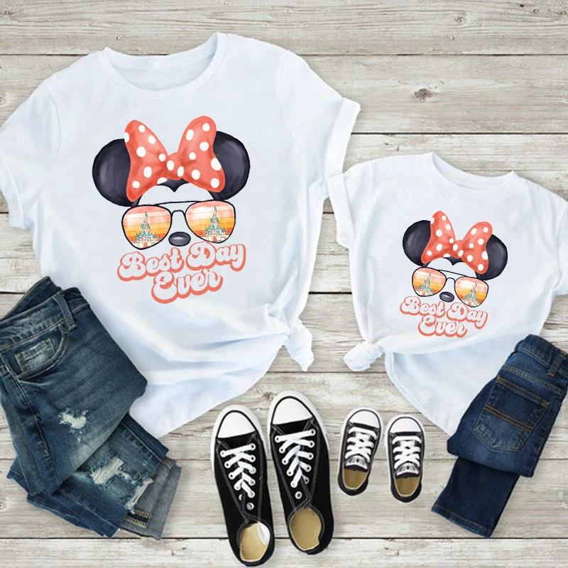 

Рубашка с ушками Минни и Микки Мауса для детей