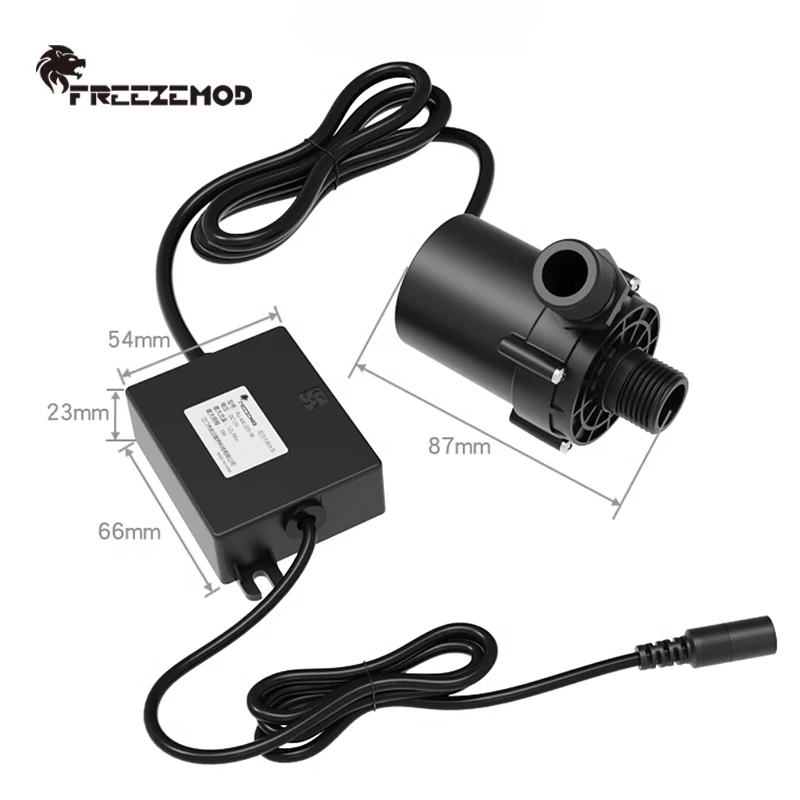 FREEZEMOD водяной охладитель 5 м/9 м насос постоянного тока с головкой 12-24 В погружной
