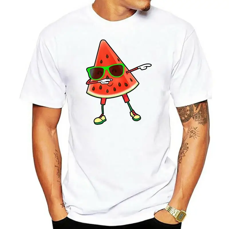 

Men'S Dabbing Watermelon T-Shirt Size M-3Xl Outfit Tee Shirt