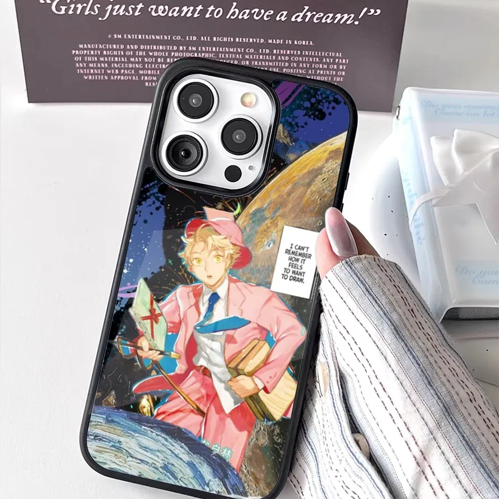 Чехол для телефона Yatora Yaguchi Blue Period iPhone 16 15 14 13 12 11 Pro Max Plus Mini New Magsafe с магнитной