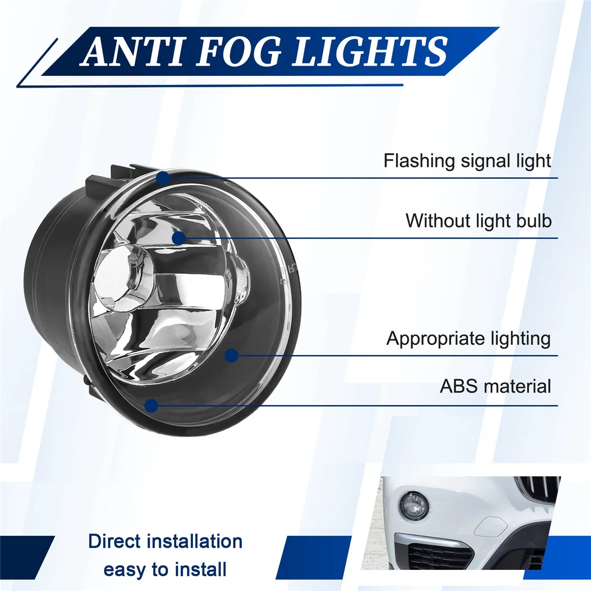 Пара противотуманных фар на передний бампер для-BMW X3 F25 X4 F26 X5 F15 X6 F16 2010-20 лампа в