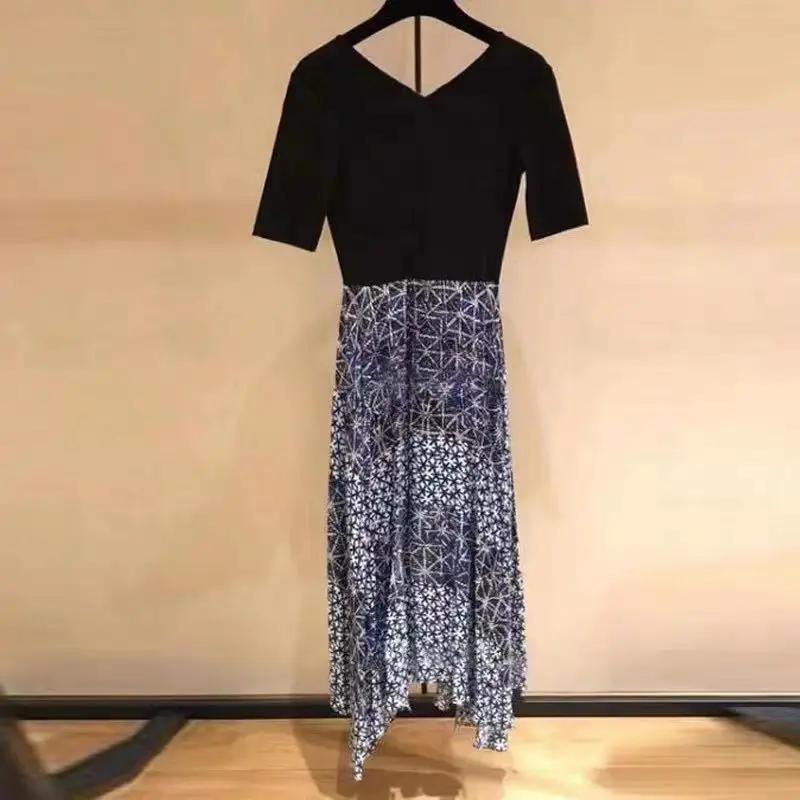 Новинка 2022 женское платье модное с принтом женские платья на раннюю весну и лето