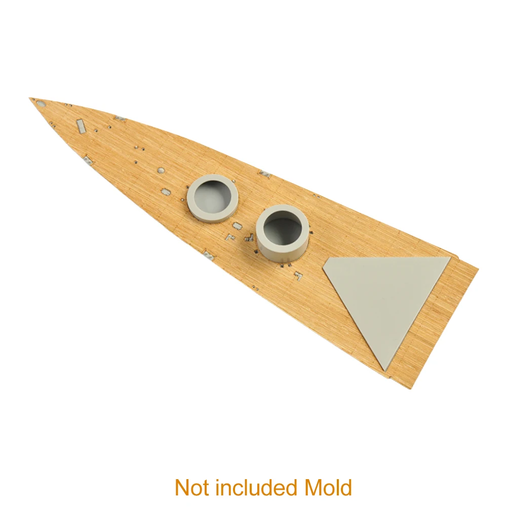 

1:350 Adhesive Ship Model Covering Wooden Deck Sheet With Anchor Chain Toy Accessories Upgrade Cruiser Fit For Trumpeter 05302