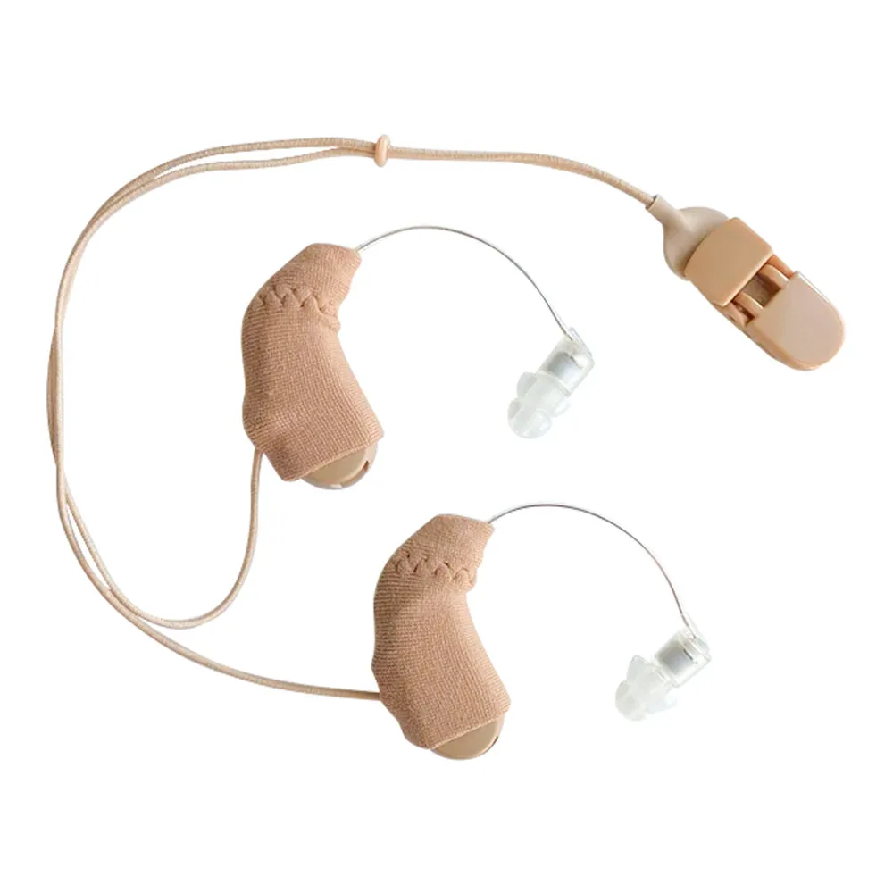 Pamuklu Koruyucu Kapak Kollu Soundlink İşitme Cihazı Klipsleri