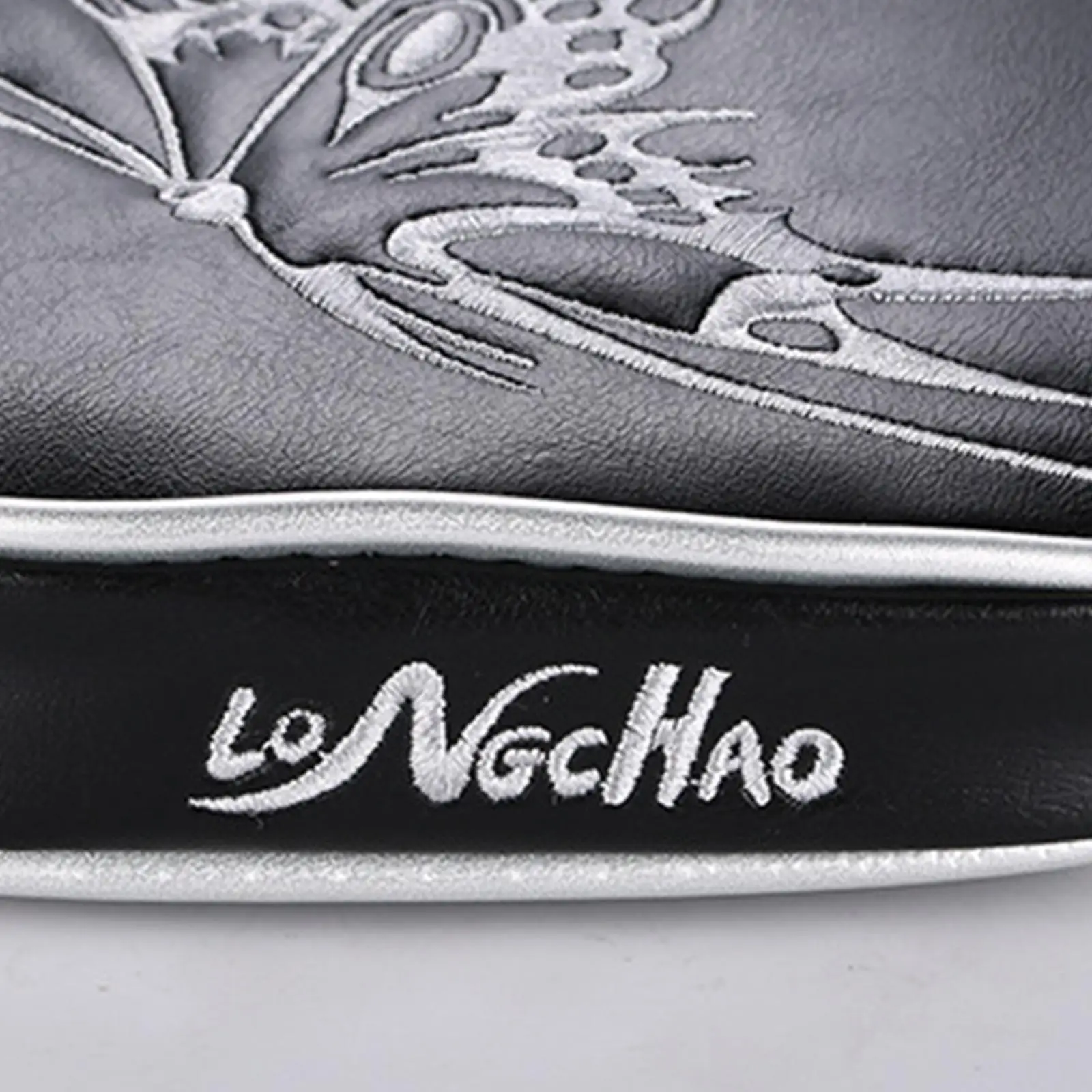 

Universal Golf Mallet Putter Cover Square Headcover Magnetic Closure Guard Butterfly Black