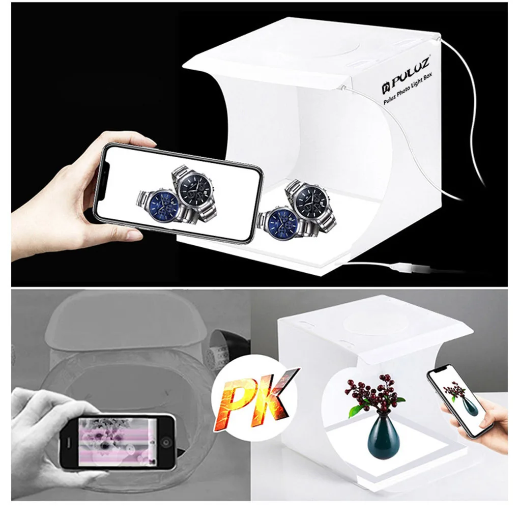 

Лайтбокс, легкие коробки для фотостудии, Настольная Фотография, фотография, фотобокс, палатка для фотосъемки, теневая Нижняя световая панель для ювелирных изделий