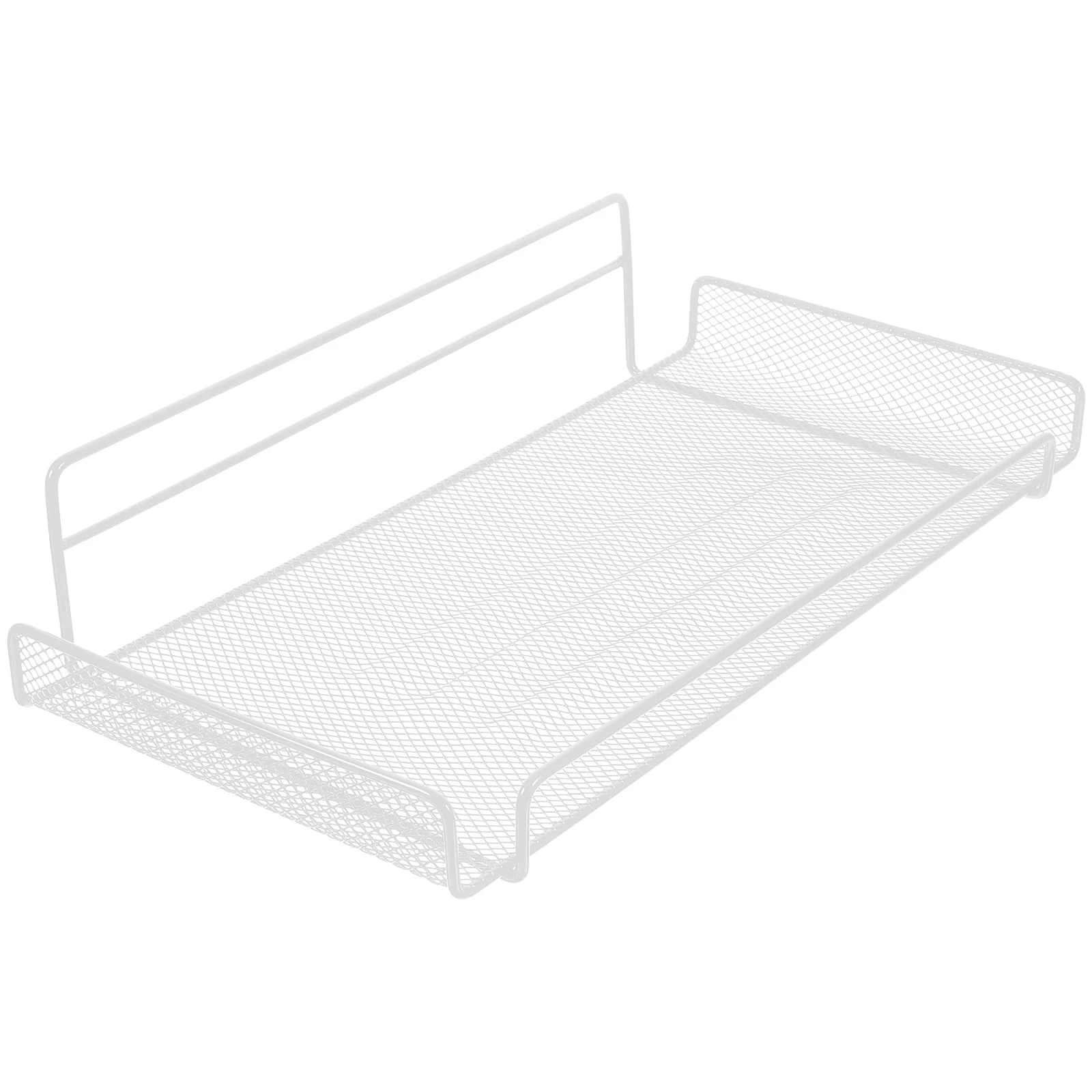 

Shelf Wall Shelves Adhesive Single Layer Stick Iron Router Small Display Bathroom Bedroom No Drill