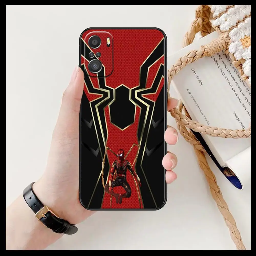 Чехол для телефона с изображением Человека-паука 2022 для xiaomi redmi 11 Lite pro Ultra 10 9 8 MIX 4 FOLD 10T, Черный силиконовый чехол (art.: 3920bb3f3bbf7) - 3920bb3f3bbf7