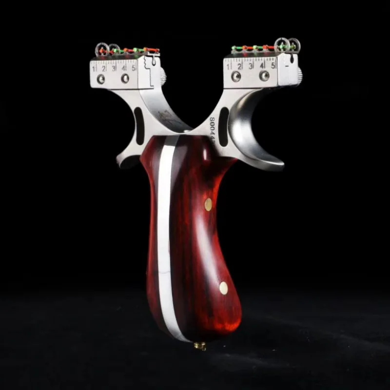 

Powerful Shooting Stainless Steel Slingshot High Precision Outdoor Hunting Competition Slingshot Toys Hunting Accessories