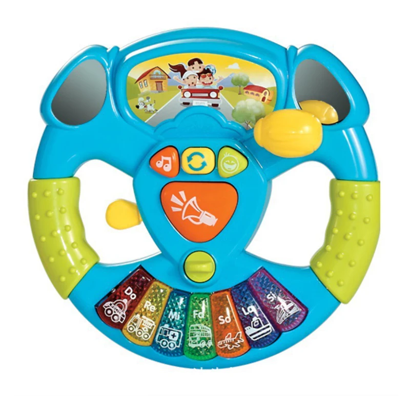 

Лидер продаж, игрушка, музыкальные инструменты для детей, Детский руль, музыкальный колокольчик, Развивающие игрушки, подарок для детей #068