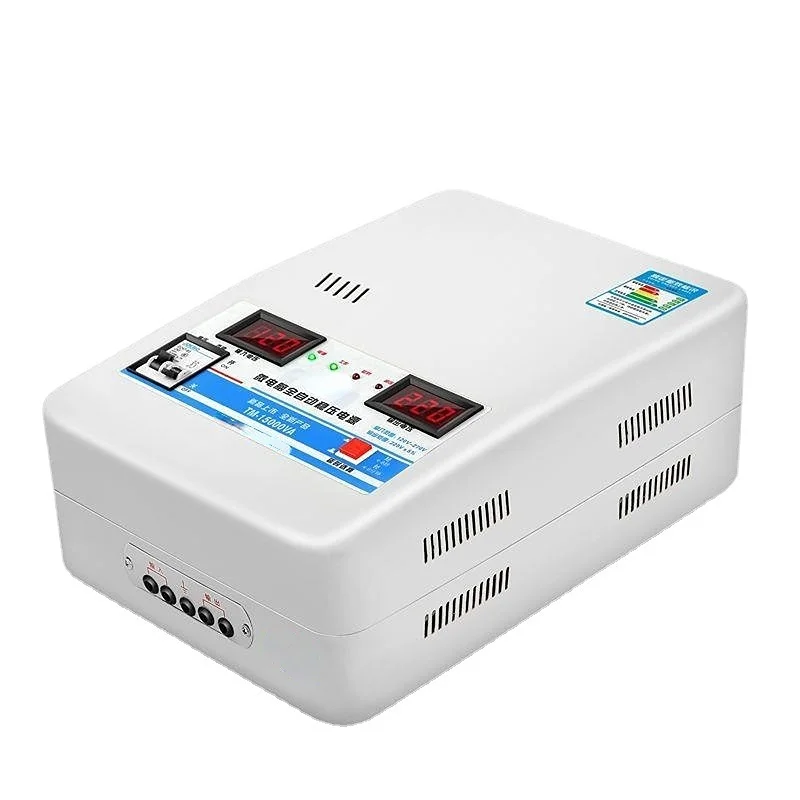 Выход 220 В, бытовой автоматический стабилизированный источник питания, инструмент с входным напряжением 130-260 в, стабилизатор напряжения 15 ква