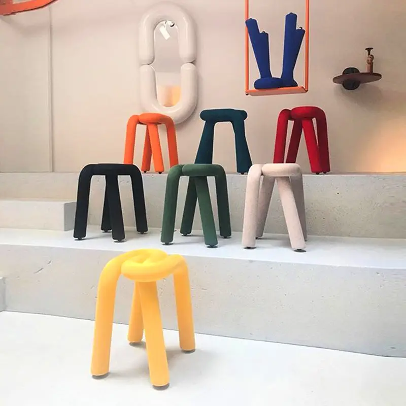 

Simple Modern Ins Elbow Chair Designer Single Chair Boldchair Model Room Creative Special-shaped Clothing Store Stool