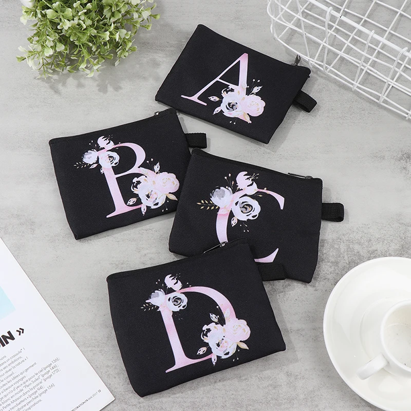 

Женская косметичка от A до Z, косметичка, дорожный органайзер для туалетных принадлежностей, чехол для хранения туалетных принадлежностей для свадебной вечеринки