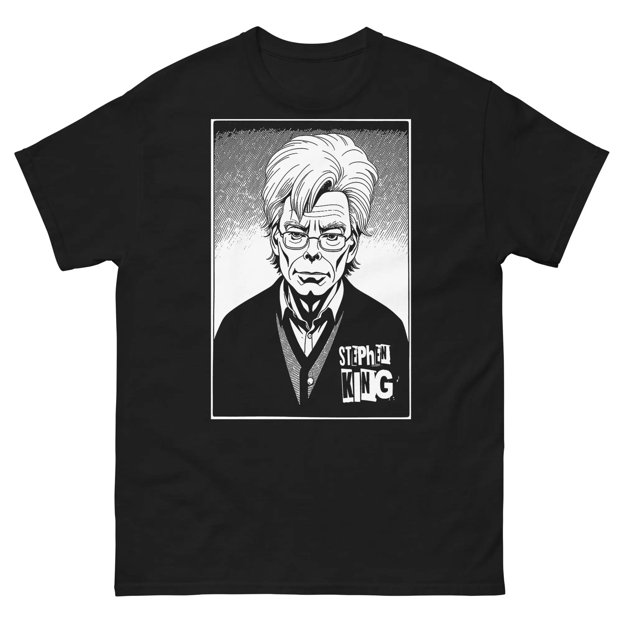 Рубашка Stephen King Литературная рубашка с ужасом Готическая