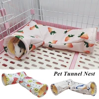 guinea pig tunnel tube chinchilla hedgehogs dutch rats hamsters cage accessories supplie bearded dragon small animal pet bed toy