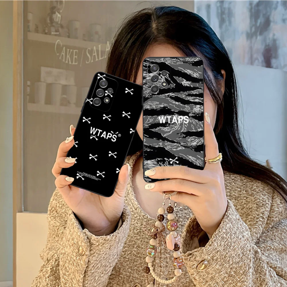 Чехол для мобильного телефона W-WTAPS Samsung Galaxy A91 73 71 70 54 53 52 34 24 23 21 S 5G черный чехол