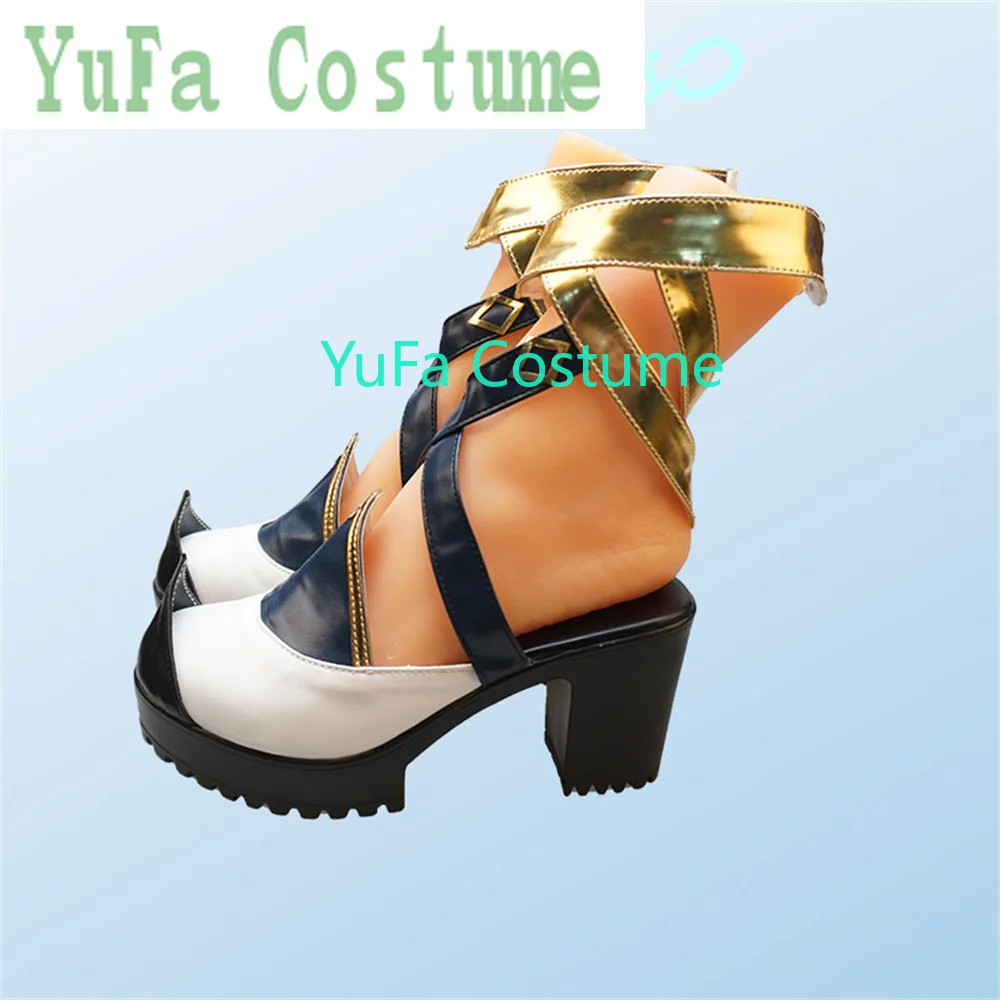Genshin Impact Faruzan Обувь для косплея Сапоги Игра Аниме Хэллоуин Рождество YuFa Костюм