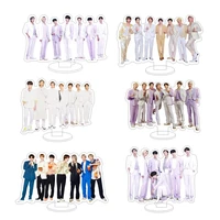 kpop bangtan boys butter new album eighth anniversary acrylic stand puppet model stand table decoration ornaments gift jin suga