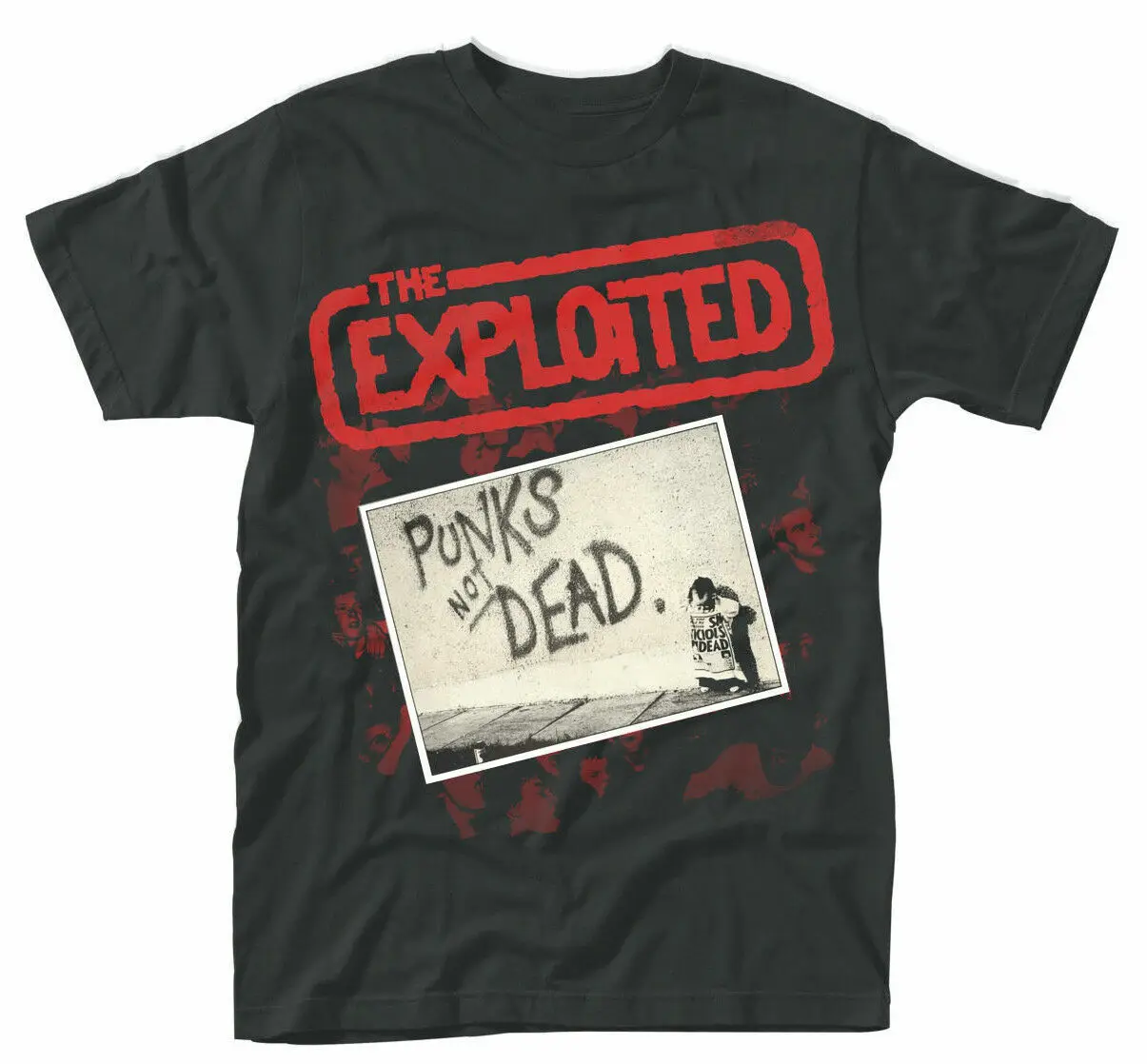 Мужская классическая Футболка с принтом &quotThe Exploited&quot