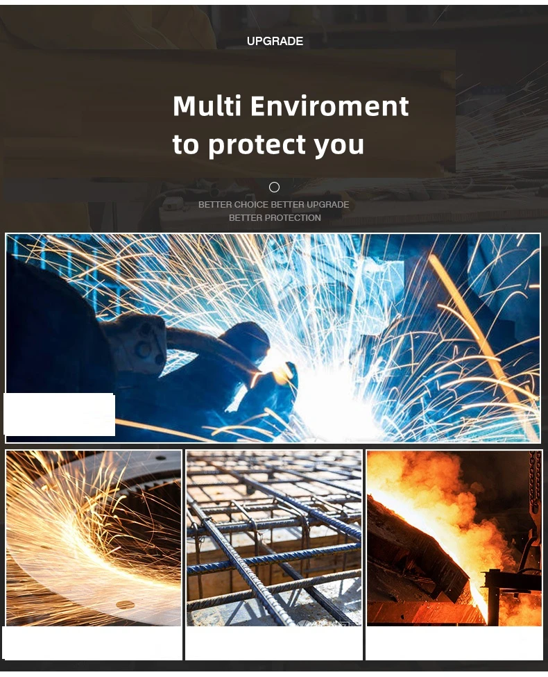 Кожаный замшевый защитный костюм для электрической сварки огнестойкий рабочая