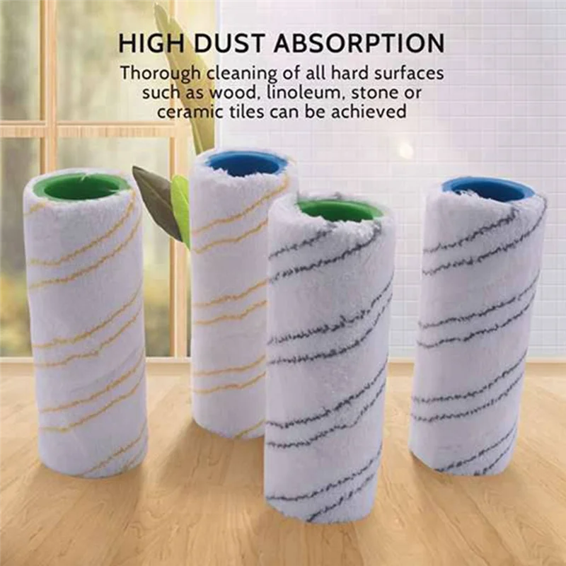 

8 шт. Сменные ролики для Karcher FC7 FC5 FC3D FC3, роликовая щетка для очистки пола