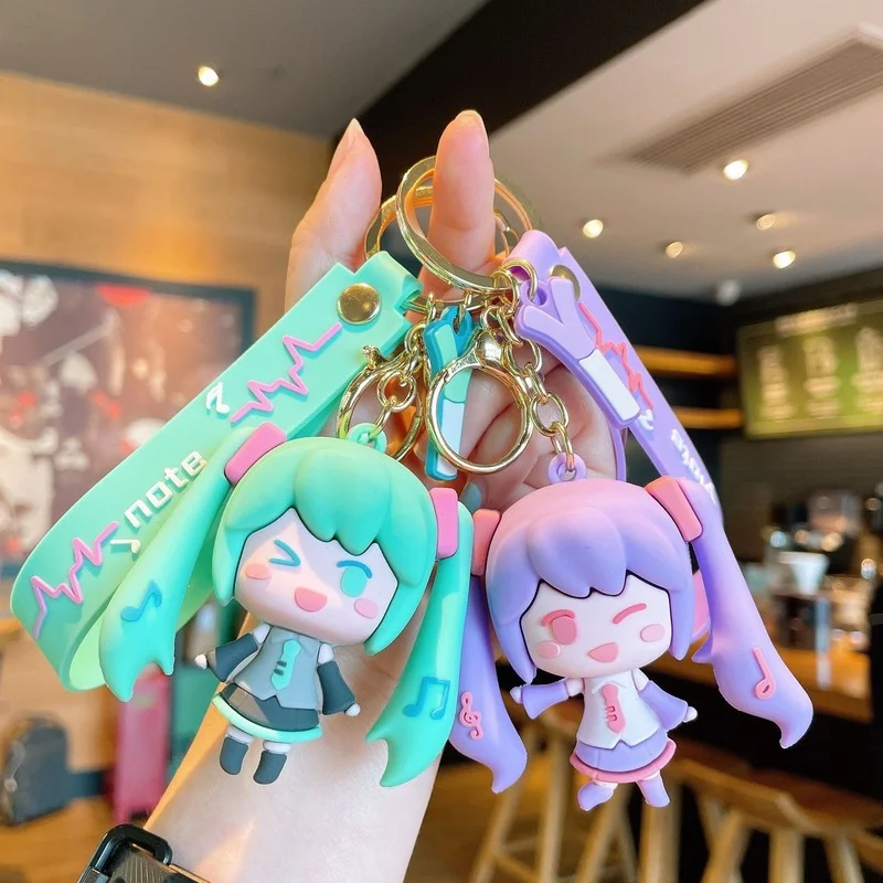 Брелок Hatsune Miku оригинальный брелок с подвеской в виде пары машинок или сумок